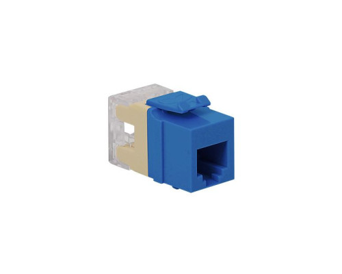 ICC IC1076F0BL HD RJ-11 Keystone Jack, Blue