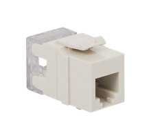 ICC IC1076F0WH HD RJ-11 Keystone Jack, White