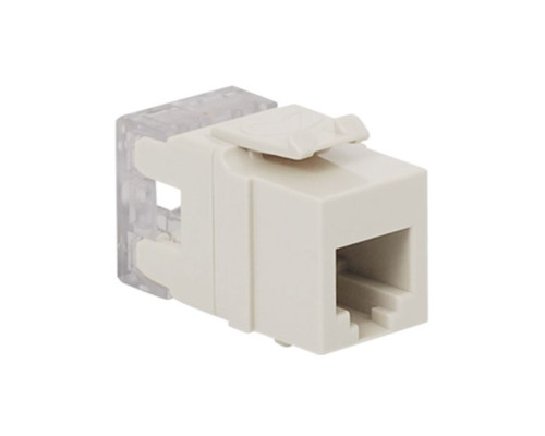 ICC IC1076F0WH HD RJ-11 Keystone Jack, White