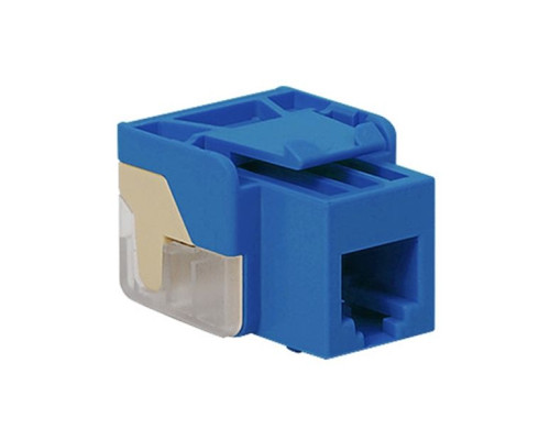 ICC IC1076V0BL EZ RJ-11 Keystone Jack, Blue