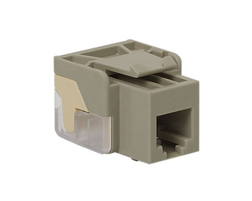 ICC IC1076V0GY EZ RJ-11 Keystone Jack, Grey