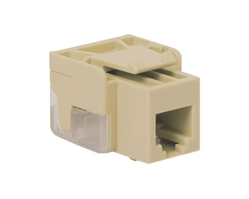 ICC IC1076VTIV EZ Voice Modular Connector, Ivory, 10 Pack