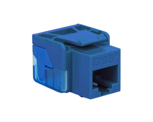 ICC IC1078E5BL EZ CAT 5e Keystone Jack, Blue