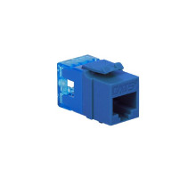 ICC IC1078F5BL HD CAT 5e Keystone Jack, Blue