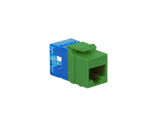 ICC IC1078F5GN HD CAT 5e Keystone Jack, Green