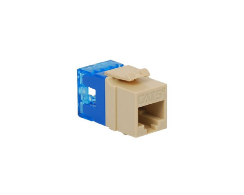 ICC IC1078F5IV HD CAT 5e Keystone Jack, Ivory