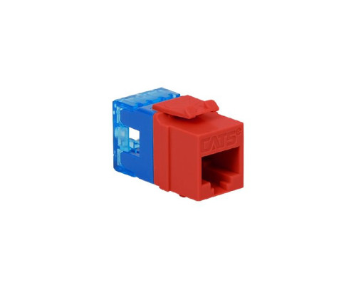 ICC IC1078F5RD HD CAT 5e Keystone Jack, Red