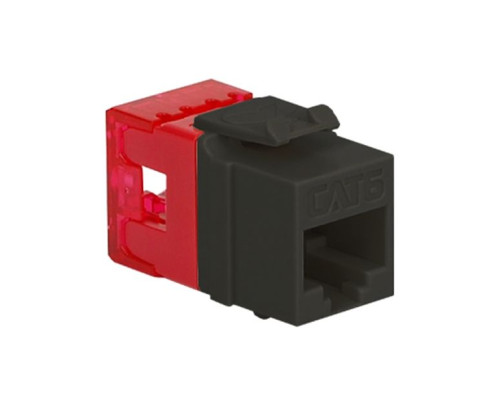 ICC IC1078F6BK HD CAT 6 Keystone Jack, Black