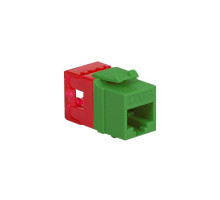 ICC IC1078F6GN HD CAT 6 Keystone Jack, Green