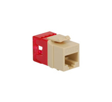 ICC IC1078F6IV HD CAT 6 Keystone Jack, Ivory