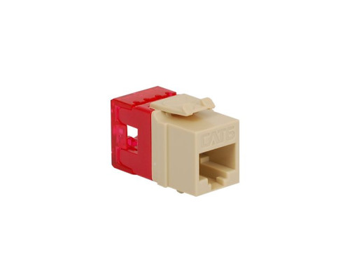 ICC IC1078F6IV HD CAT 6 Keystone Jack, Ivory