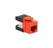 ICC IC1078GAOR CAT 6A UTP Keystone Jack, Orange