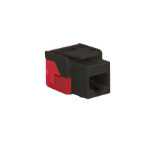 ICC IC1078L6BK EZ CAT 6 Keystone Jack, Black