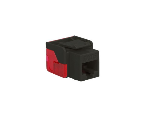 ICC IC1078L6BK EZ CAT 6 Keystone Jack, Black