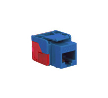 ICC IC1078L6BL EZ CAT 6 Keystone Jack, Blue