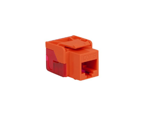 ICC IC1078L6OR EZ CAT 6 Keystone Jack, Orange