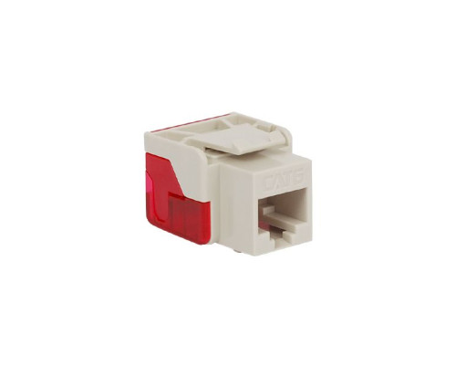 ICC IC1078L6WH EZ CAT 6 Keystone Jack, White