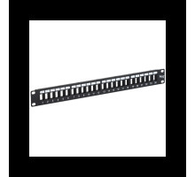 ICC IC107BP241 24-Port HD Flush Mount Blank Patch Panel, 1 RMS