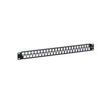 ICC IC107BP481 48-Port HD Flush Mount Blank Patch Panel, 1 RMS