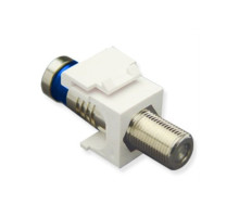 ICC IC107FQGWH RG6Q F-Type Compression Jack, White