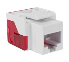 ICC IC107L6TRD CAT 6 EZ Modular Connector, Red, 10 Pack