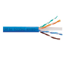 ICC ICCABP6EBL CAT6 600MHz UTP/CMP Blue Copper Premise Cable 1000 ft