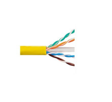 ICC ICCABR6EYL CAT6 600MHz UTP/CMR Copper Premise Cable Yellow 1000 ft