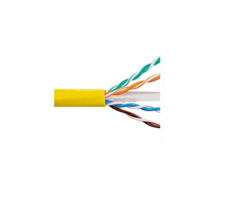 ICC ICCABR6EYL CAT6 600MHz UTP/CMR Copper Premise Cable Yellow 1000 ft