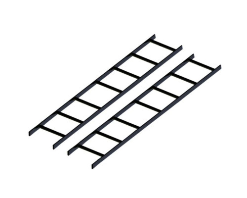 ICC ICCMSLSTV5 Ladder Rack 5’ Cable Runway Straight Section in 2 Pack