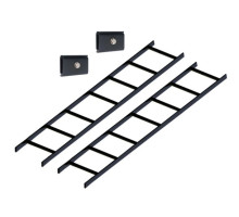 ICC ICCMSLSTW5 Ladder Rack 5’ Cable Runway Straight Section in 2 Pack with Butt Splice Kit