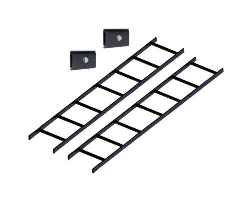 ICC ICCMSLSTW5 Ladder Rack 5’ Cable Runway Straight Section in 2 Pack with Butt Splice Kit