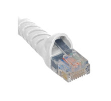 ICC ICPCSK01WH Cat 6 Patch Cord, White, 1 Ft.