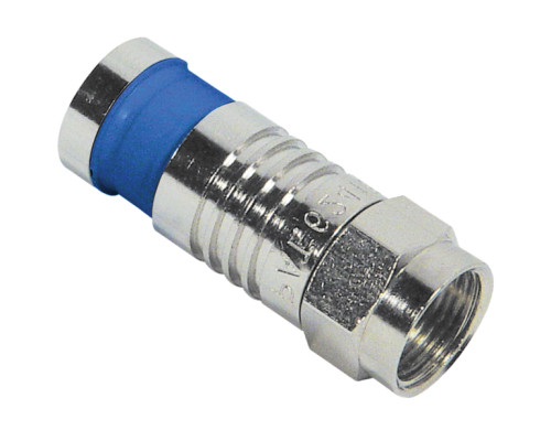 ICC ICRDSAV04C RG6Q F-Type Connector - 100Pk