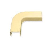 ICC ICRW13EOIV 1 3/4' Flat Elbow - Ivory 10Pk