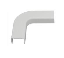 ICC ICRW13EOWH 1 3/4' Flat Elbow White