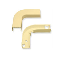 ICC ICRW22EBIV 3/4' Flat Elbow with Base Ivory