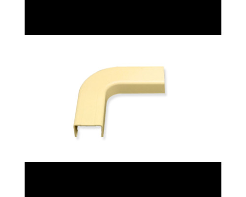 ICC ICRW44FEIV 1 3/4' Flat Elbow - Ivory