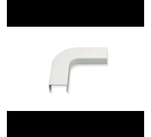 ICC ICRW44FEWH 1 3/4' Flat Elbow - White