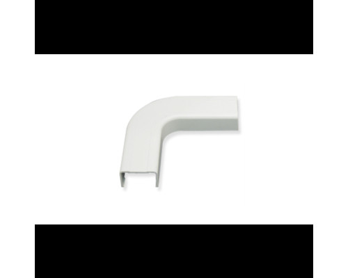 ICC ICRW44FEWH 1 3/4' Flat Elbow - White