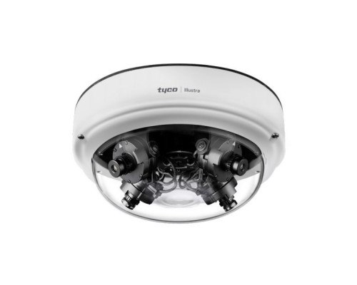 American Dynamics IFS16-M10-BT03 4 x 4 Megapixel Indoor/Outdoor 360 Degree Camera, 2.8mm Lens