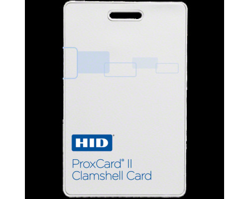 Interlogix IGC-1326LSSMV-37 ProxCard II Clamshell, Standard Artwork Matte Front/Molded Logo Back