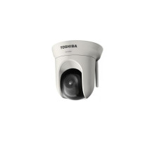 Toshiba IK-WB16A-W Megapixel IP Pan/Tilt Camera with free 16-Channel Recording Software, Wireless Ready