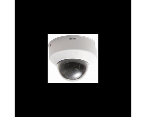 Toshiba IK-WD01A Mini-Dome Camera, POE, 1/4-inch CMOS