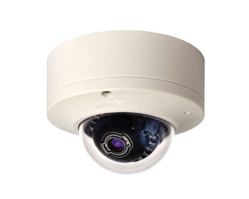 Pelco IMES19-1S Sarix Indoor D/N Network Mini Dome Camera, 3-9mm Lens