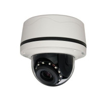 Pelco IMP521-1RS 5 Megapixel Network Outdoor IR Dome Camera, 3-10.5mm Lens