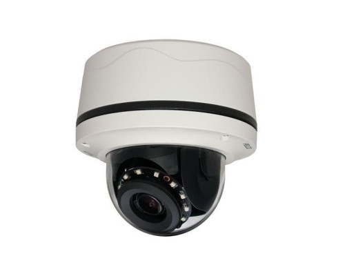 Pelco IMP521-1RS 5 Megapixel Network Outdoor IR Dome Camera, 3-10.5mm Lens