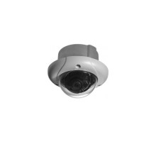 Pelco IMS0C10-1E 0.5 Megapixel Sarix Fixed Outdoor Mini Color Clear Dome Camera, 2.8-10mm