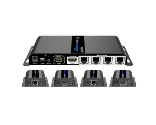 InVid INV-AV131PRO1X4 HDMI Splitter