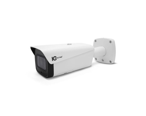 ICRealtime IPEL-B2012X-IRW2 2MP Indoor/Outdoor Full Size IR Network Bullet Camera, 5.3-64mm Lens