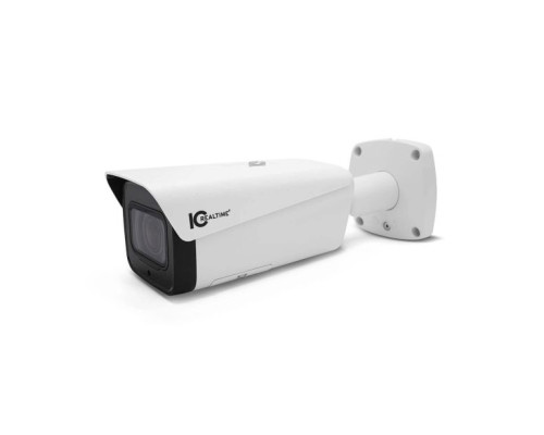 ICRealtime IPEL-B40V-IRW1-AI 4 Megapixel Starlight AI Bullet Network Camera, 2.7-12mm Lens